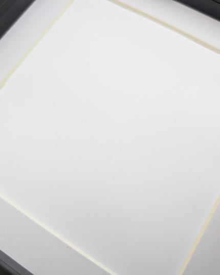 8x8 black 3d box photo frame: shadow picture display