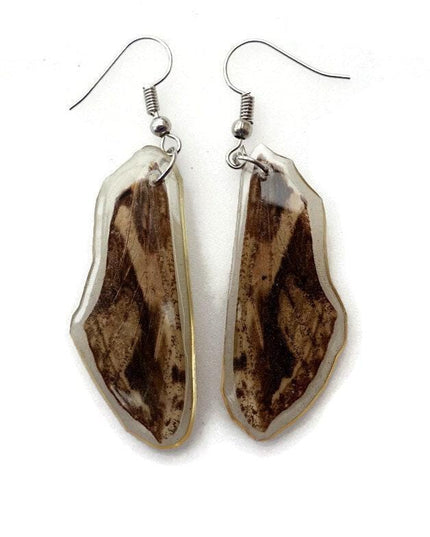 Gothic butterfly wings earrings