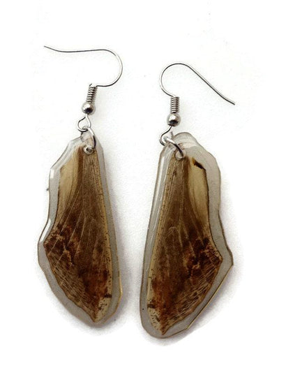 Gothic butterfly wings earrings