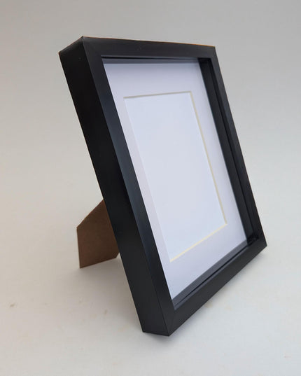 8x10 black 3d box photo frame: shadow picture display