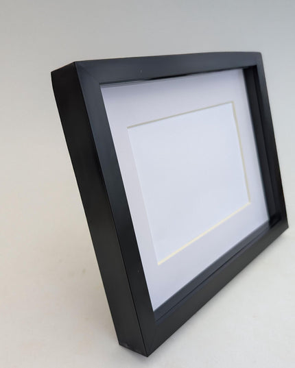 8x10 black 3d box photo frame: shadow picture display