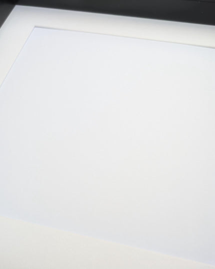 16x16 black 3d deep box shadow frame with mount