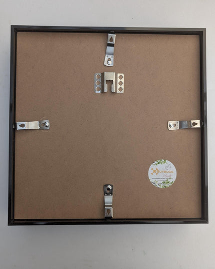 10x10 Black 3d deep box photo frame: shadow box display
